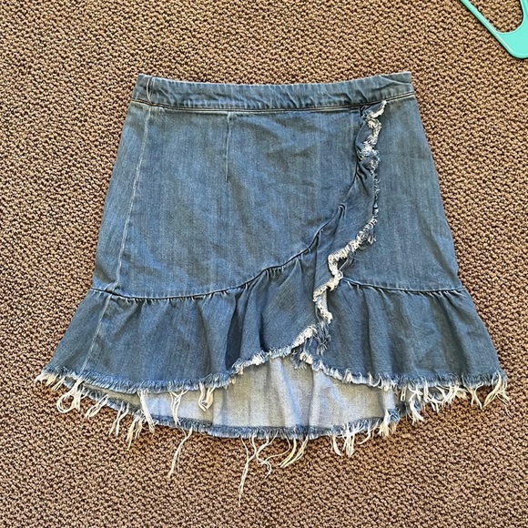 PAIGE Dresses & Skirts - PAIGE jean skirt